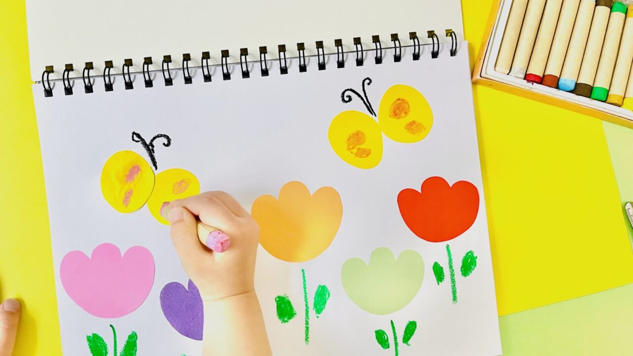 子供のお絵かきイラスト・スキャンカット使用イメージ