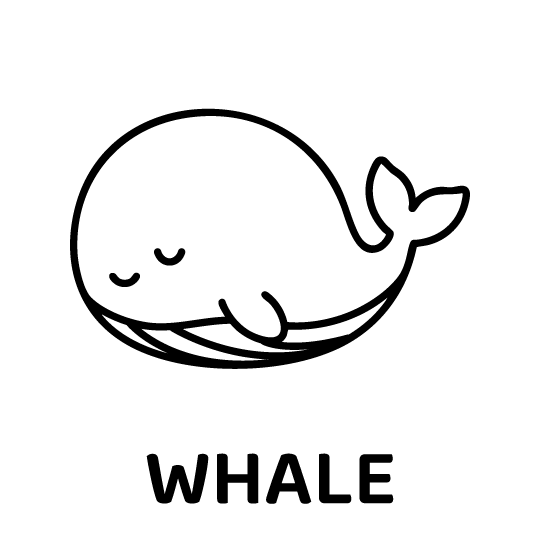 眠りくじら｜Closed Eye Whale