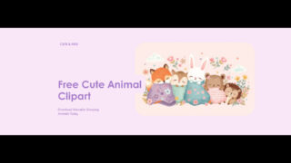 Free Cute Sleeping Animals Kawaii PNG Clipart | Free Download | himurodesign.com